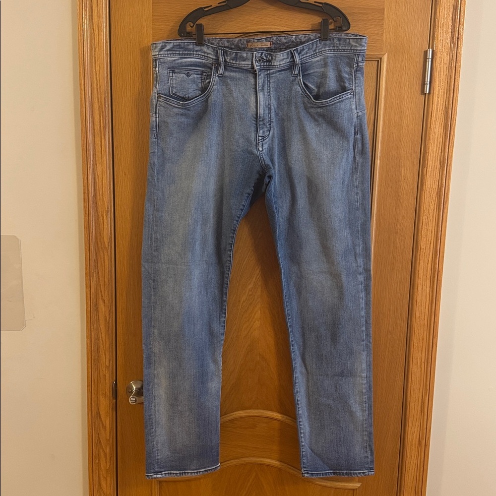 Robert Graham Virgil Perfect Fit Light-Wash Indigo Denim Jeans men’s Size 40